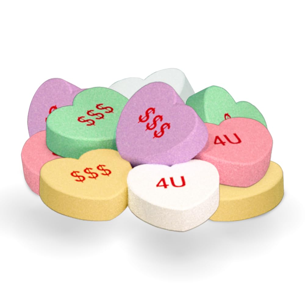 Amazon.com: Official Some Sexy Songs 4 U Candy Hearts (Pack of 1